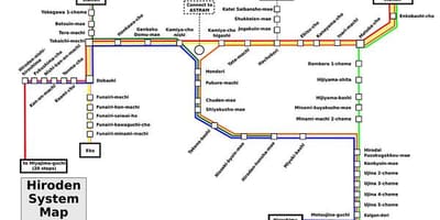 Mapa de hiroshima jr
