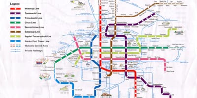 Hiroshima ferroviario mapa